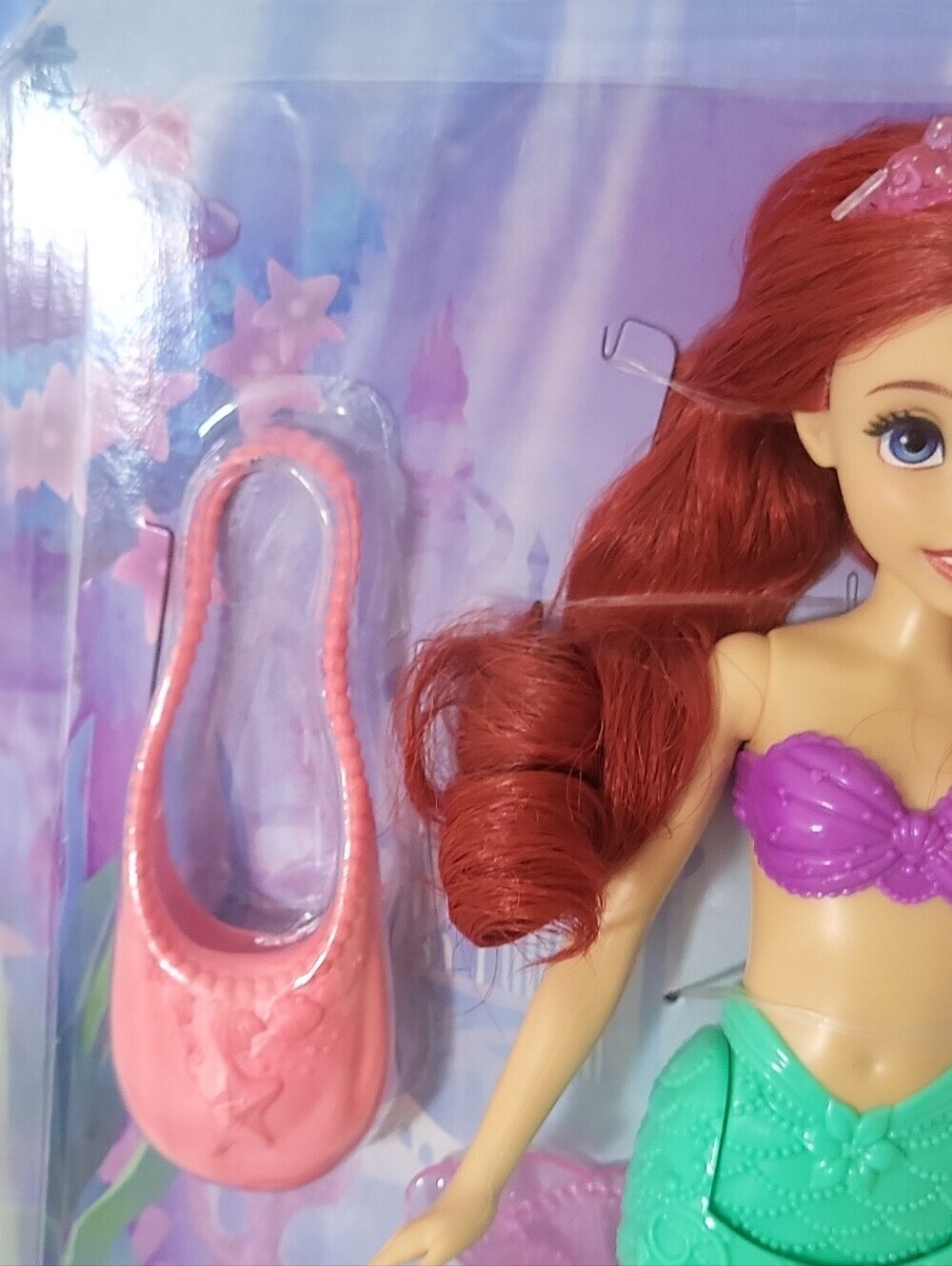 Mattel Disney Princess Ocean Stories Ariel Doll w/ Sebastian, Accessories - Picture 9 of 14